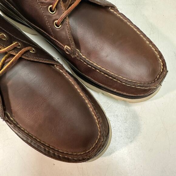 VGUC Rancourt & Co. x Sperry Ranger Boot Chukka Horween Brown USA 11.5 D main image 10
